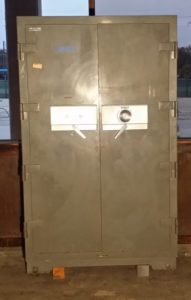 Diebold Double Door Custom Safe Fire Rating : SMNA Class A (4 Hours in a fire up to 2000°F) Dial Lock Closed Door Dimensions Exterior H72’’ x W46’’ x D30’’ Interior H60’’ x W36’’ x D16.5’’