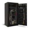 Open view of an SF6030 American Security gun safe from Houston Safe and Lock
