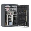 Open view of an American Security BFX7250 gun safe from Houston Safe and Lock